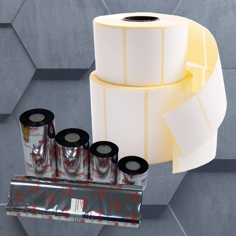 Martek labels and ribbons